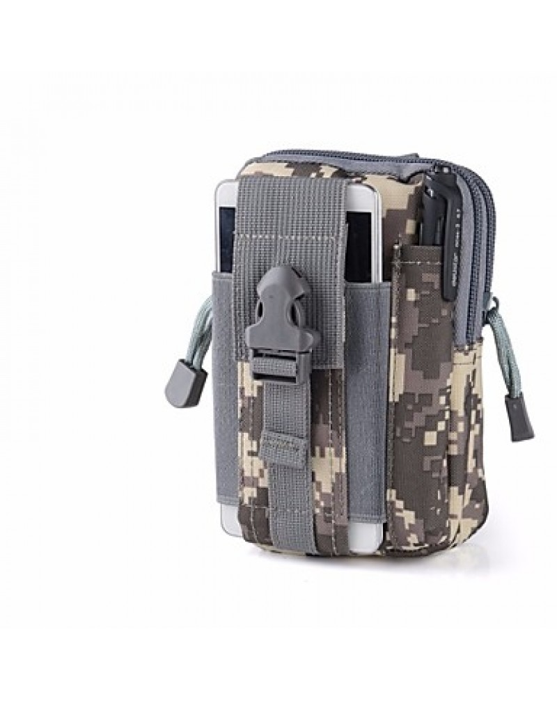 LS1649 Outdoor Sports Molle Running Bag Fanny Phone Pouch Belt Bag EDC Camping Hiking Running Waist Pouch Wallet 8 Color