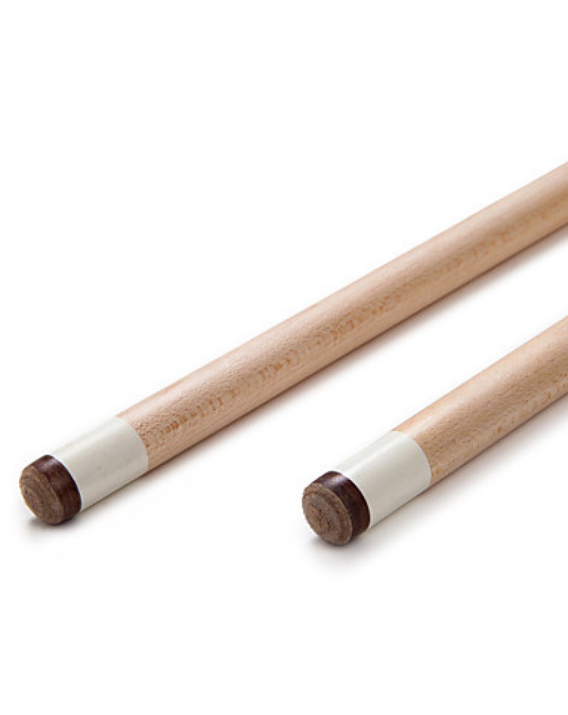 1/2 Jointed maple woodpool/ billiard cue with 13MM cue tip+Cue Case+cue tip