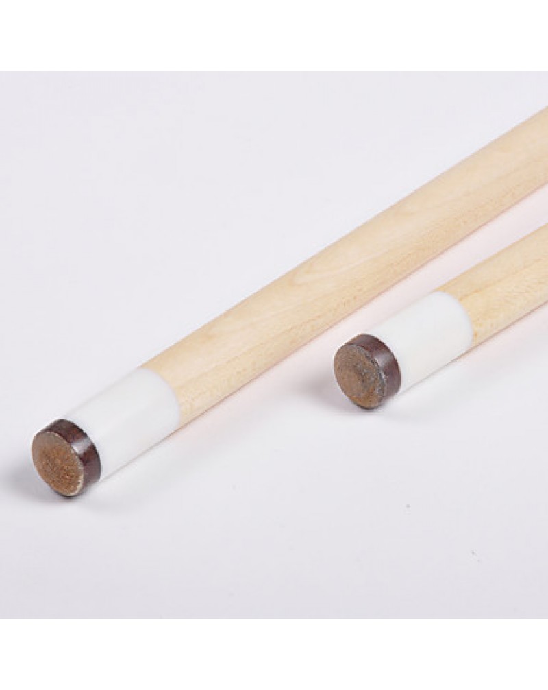 1/2 Jointed maple wood pool/billiard JY cue with 13MM cue tip+Cue Case+cue tip pb09