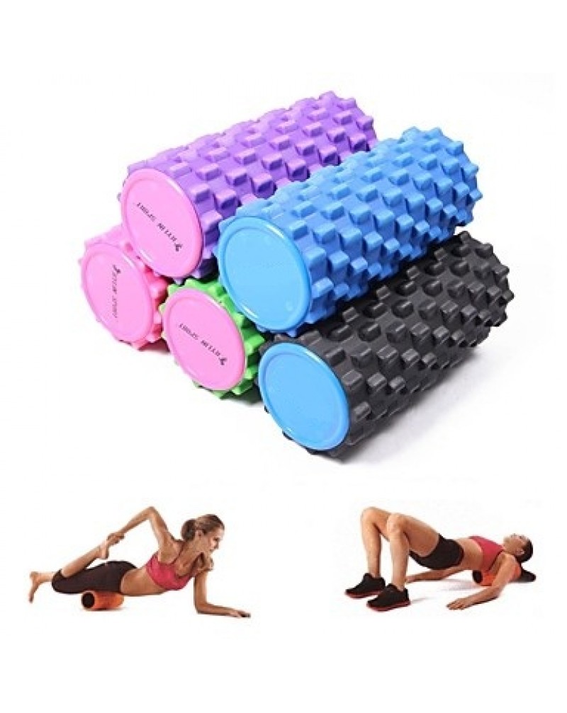 Sports Trigger Point Foam Roller for Massage Yoga Pilates Fitness Muscle Relax