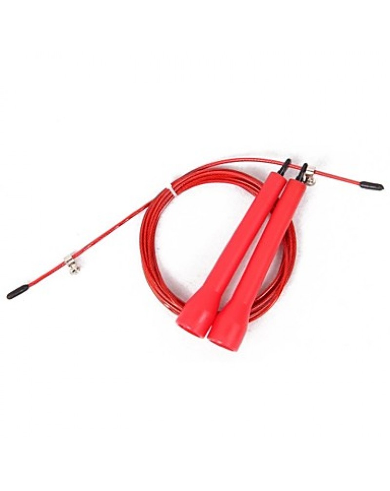 Crossfit Speed Canle Wire Skipping Jump Rope Adjustable Length Cardio Heart