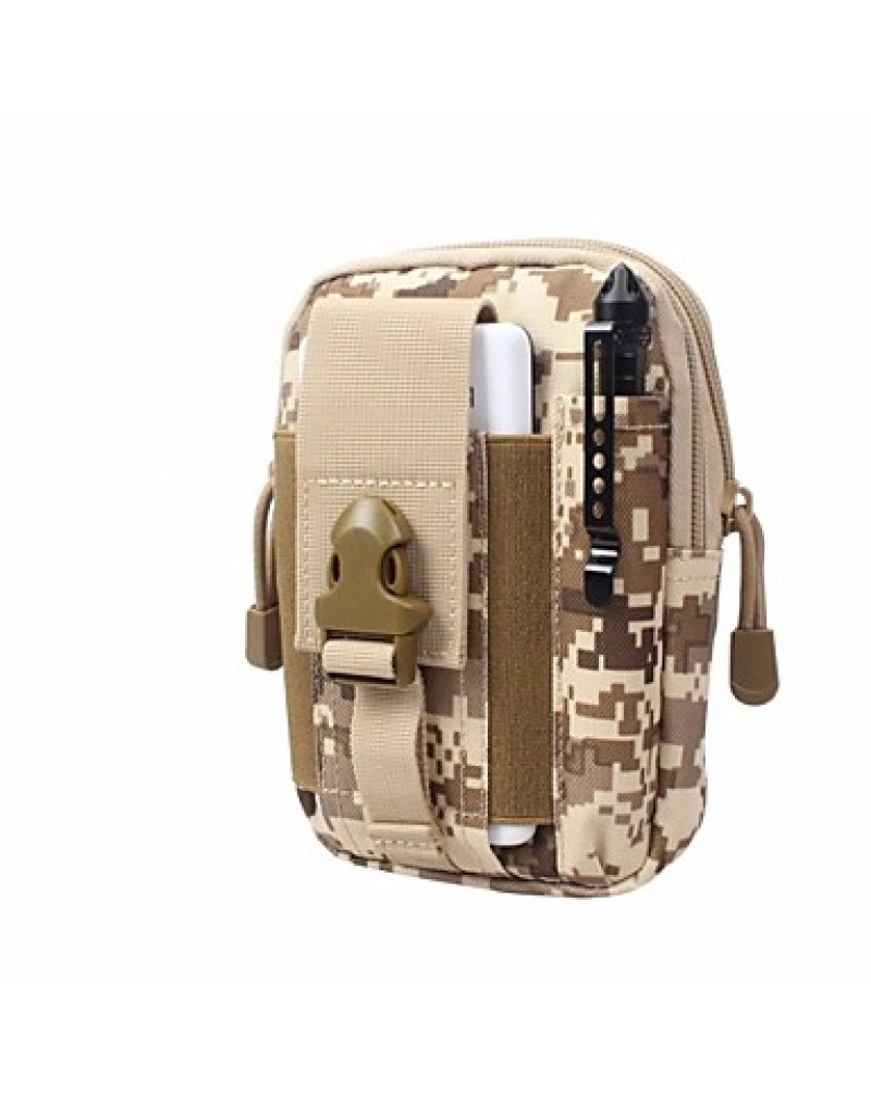 LS1649 Outdoor Sports Molle Running Bag Fanny Phone Pouch Belt Bag EDC Camping Hiking Running Waist Pouch Wallet 8 Color